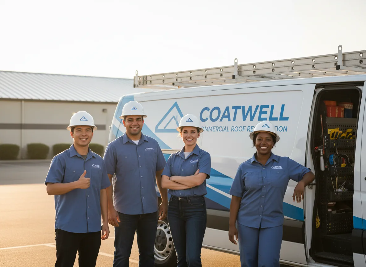 Commercial roof coating company in Derby, OH